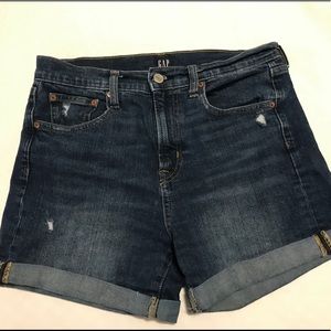 Gap high waist Jean shorts
